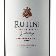 Load image into Gallery viewer, Rutini Single Vineyard Cabernet Franc Red Wine