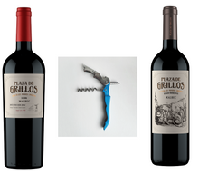 Load image into Gallery viewer, Combo Plaza de Grillo Malbec x 2 + Bottle opener