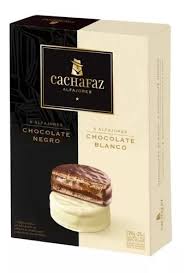 Luxury Alfajor Cachafaz 12 Mix (Milk Chocolate and White Chocolate)