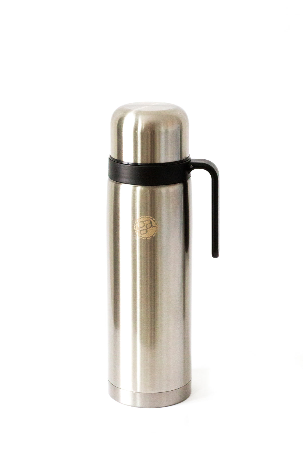 1lt Flask with Matero Spout -Aluminium - Gusto Argentino