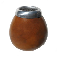 Load image into Gallery viewer, Natural Gourd with Rim Mate Cup
